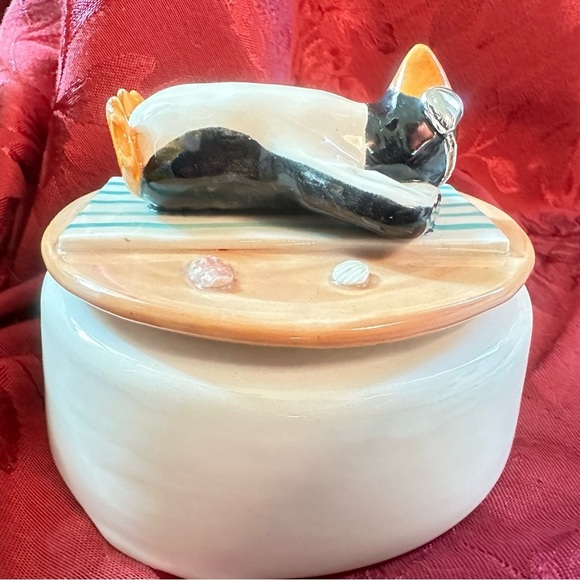 Unique Item - Penguin Sunbathing On The Beach Music Box “You Are My Sunshine” - Picture 6 of 11